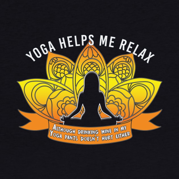 Nerdy Tee - Yoga by KennefRiggles